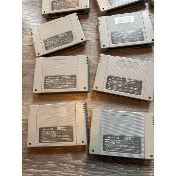 Vintage Japanese Nintendo Super Famicom video game  - BIG LOT of 25 - US Seller - Picture 10 of 14